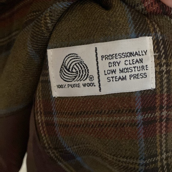 Brooks Brothers Plaid Blazer Size 16 Worsted Wool - Picture 16 of 16